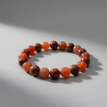 Carnelian & Red jasper Bracelet