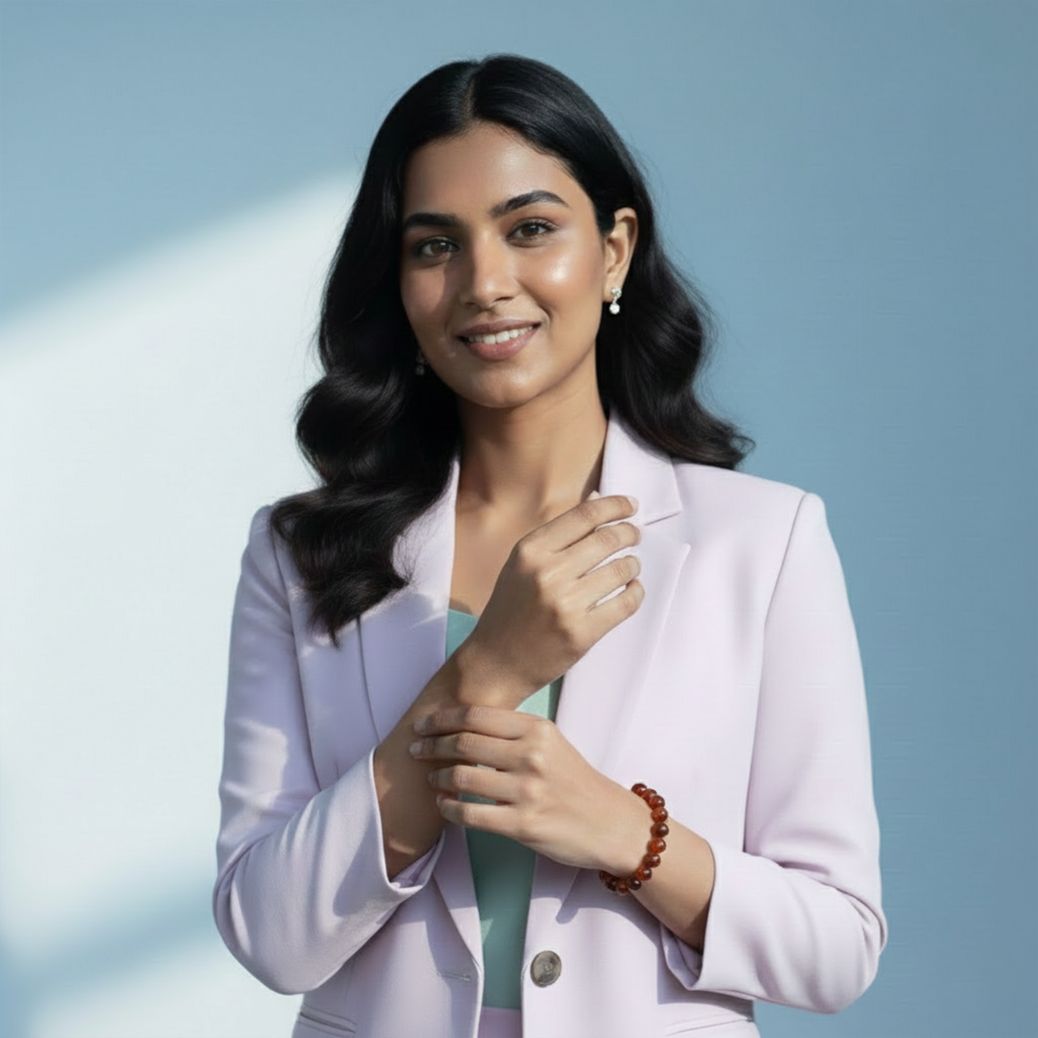Carnelian & Red jasper Bracelet