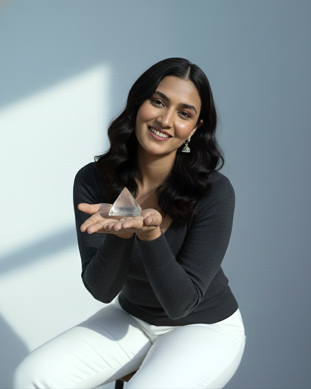 Clear Quartz Pyramid