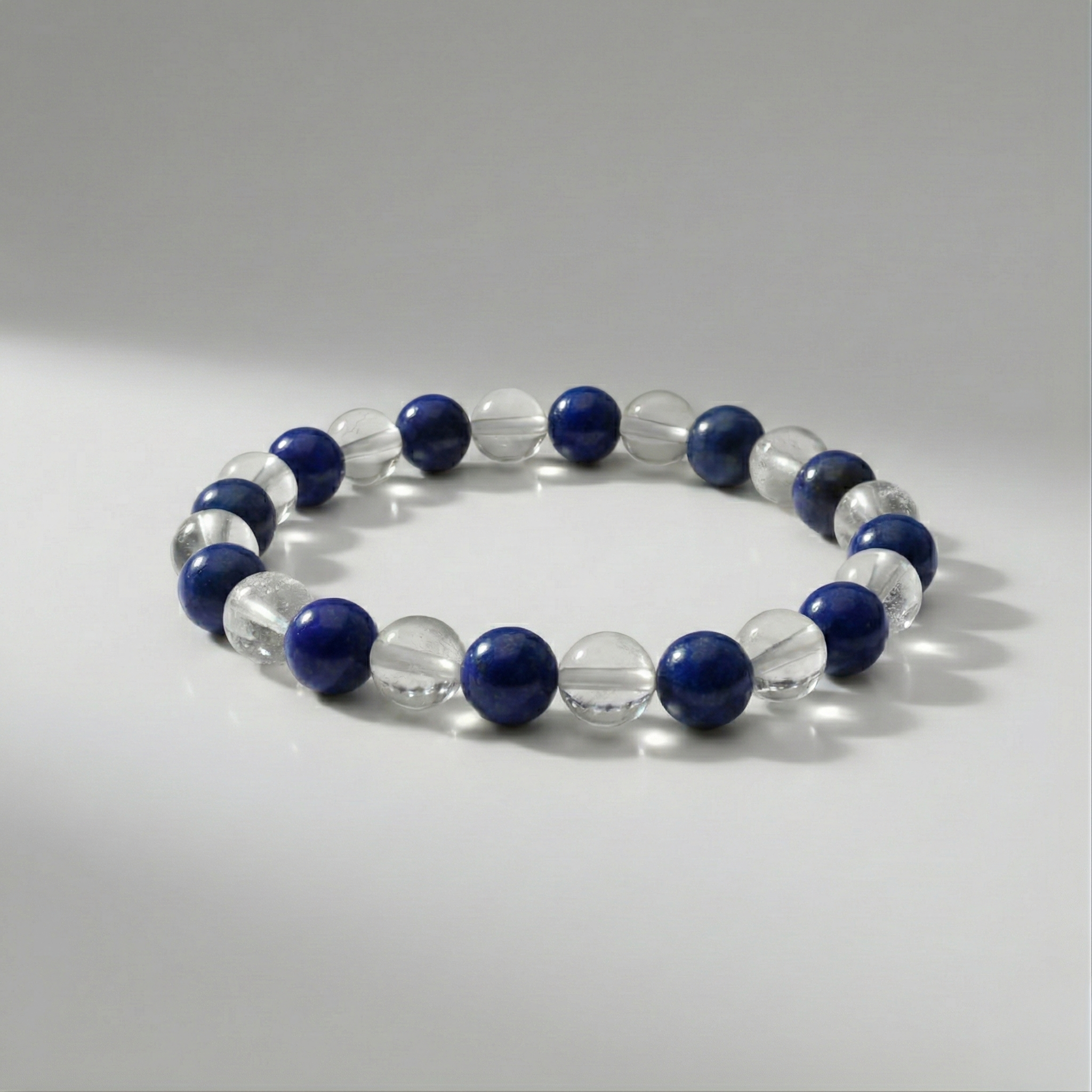 Lapis Lazuli and Clear Quartz