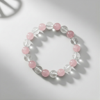 Moonstone & Rose Quartz Bracelet