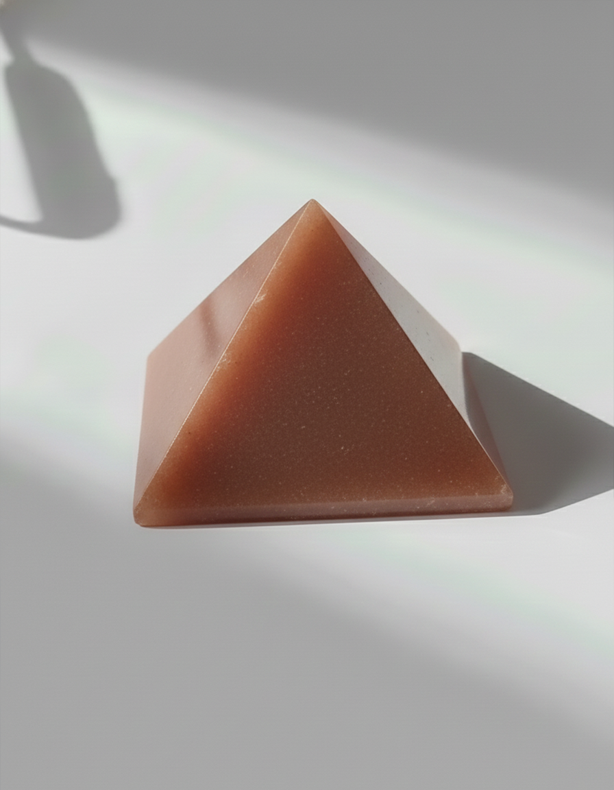 Red aventurine Pyramid