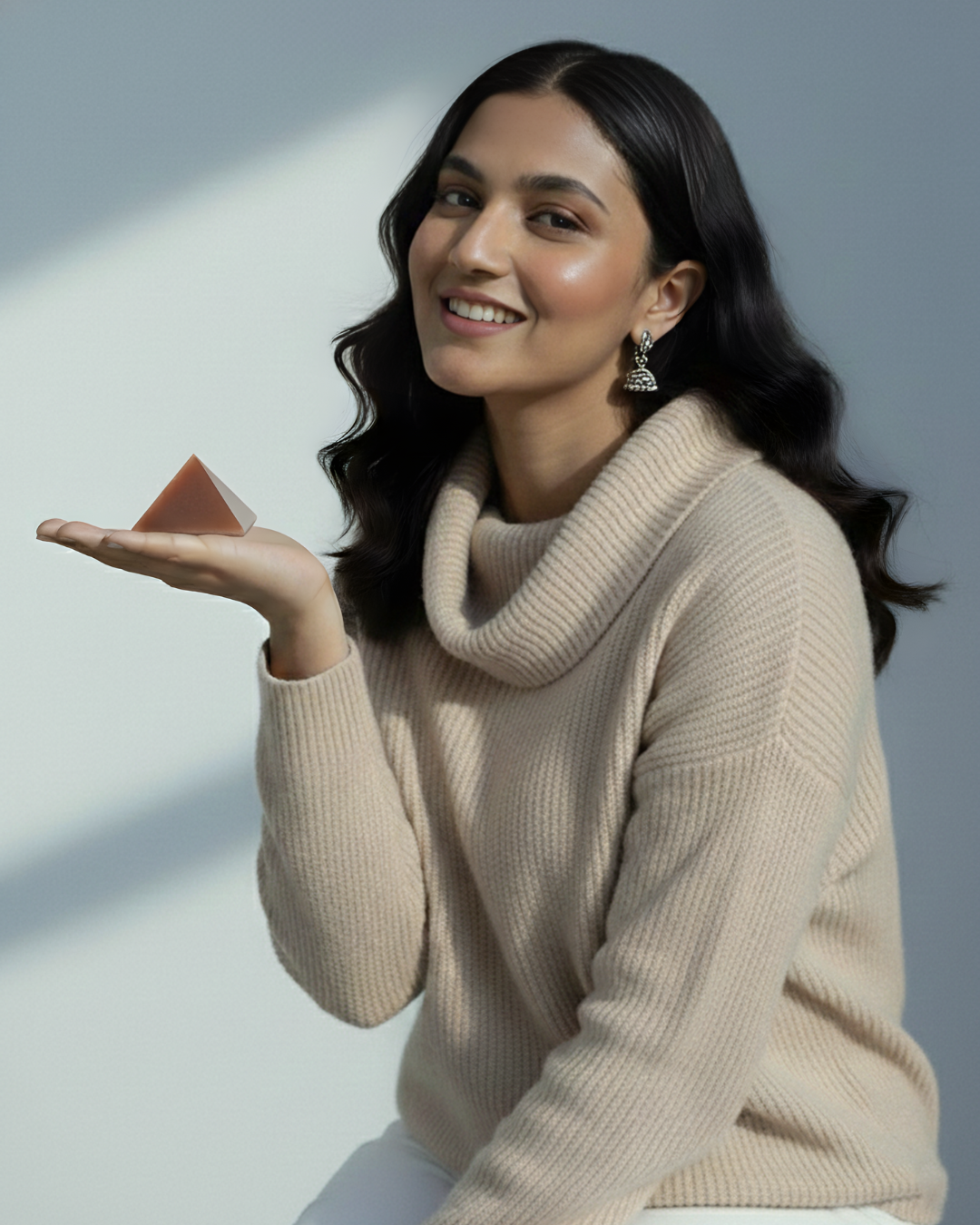 Red aventurine Pyramid