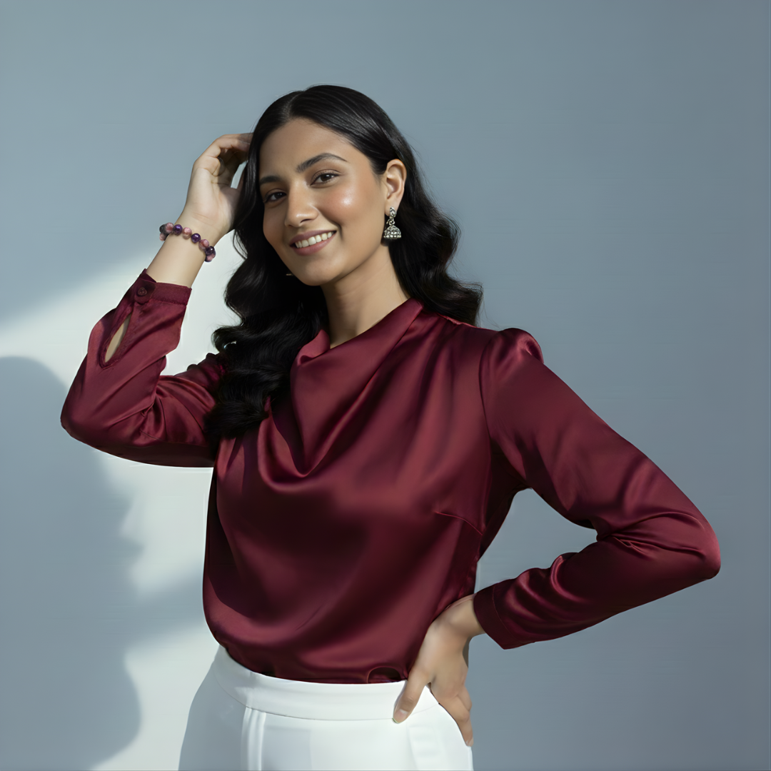 Rhododite and Amethyst Bracelet