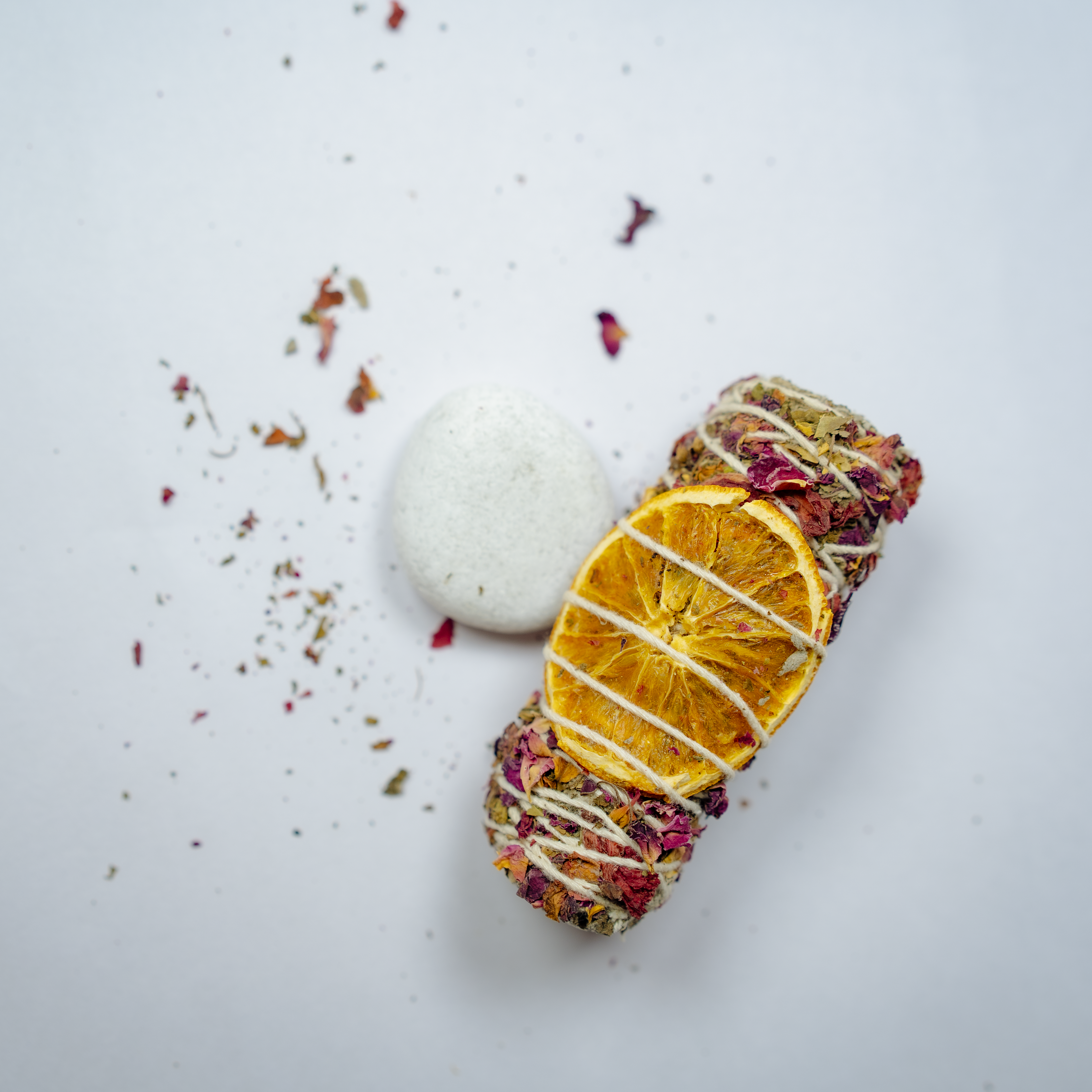 Orange Slice Flower Sage