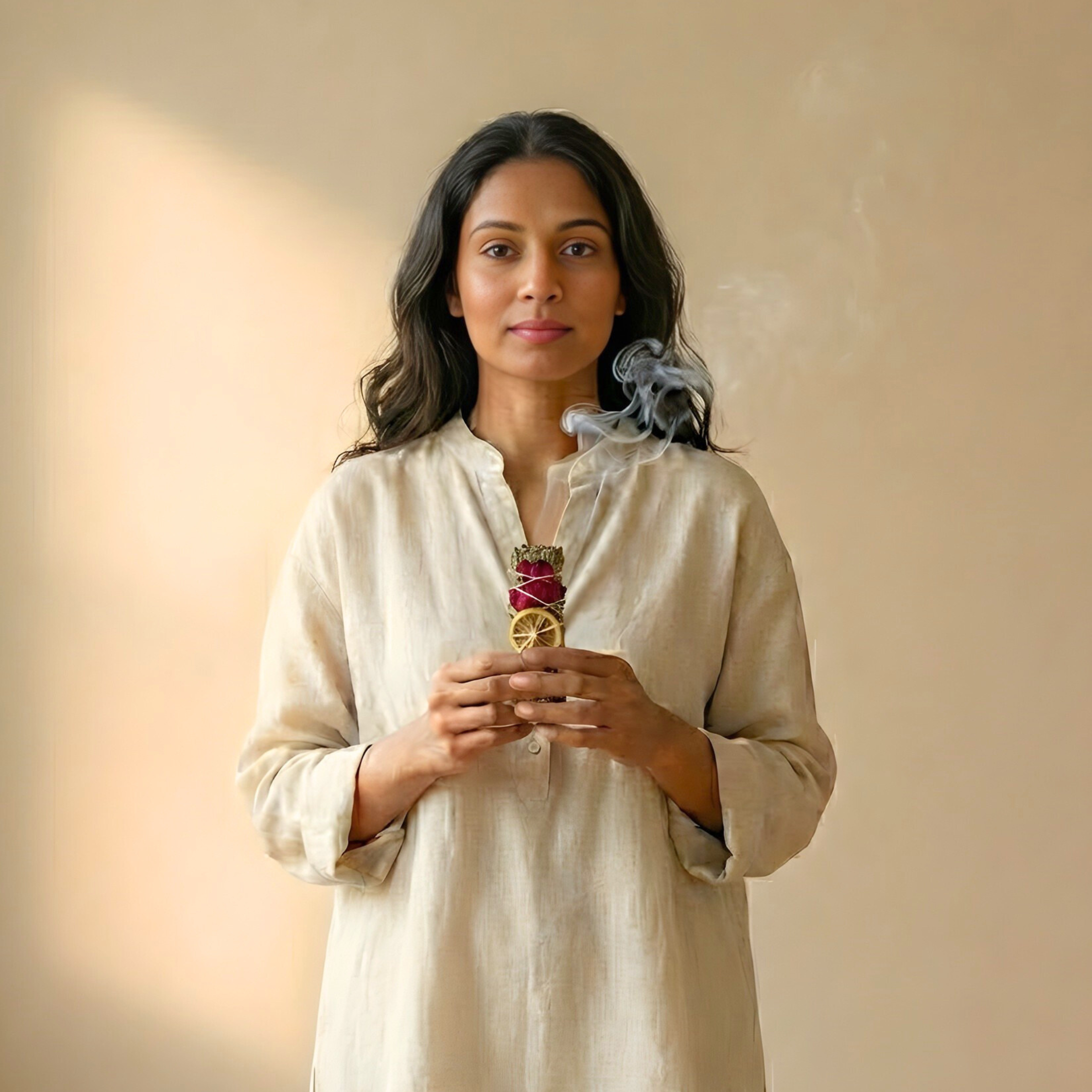 Orange Slice Flower Sage